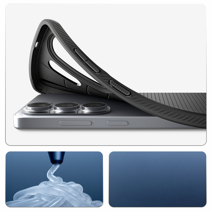 Калъф Spigen Liquid Air за Samsung Galaxy S26 Ultra - черен
