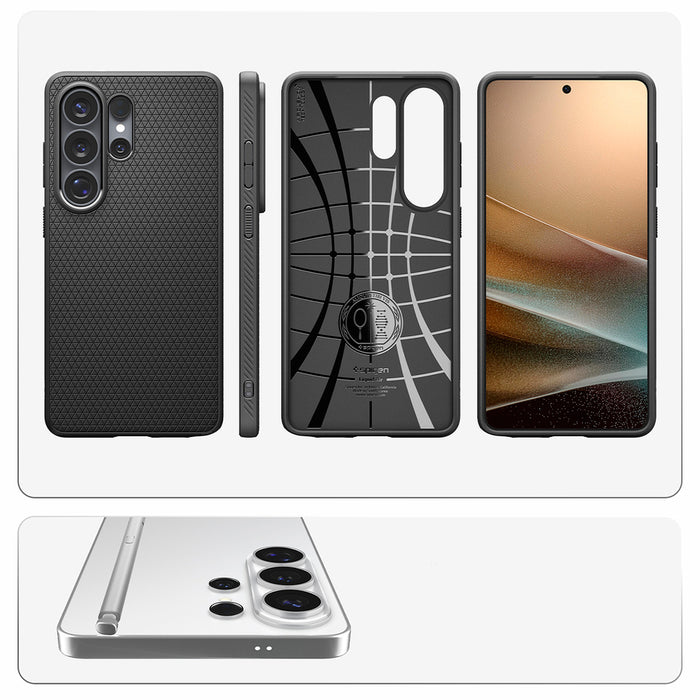 Калъф Spigen Liquid Air за Samsung Galaxy S26 Ultra - черен