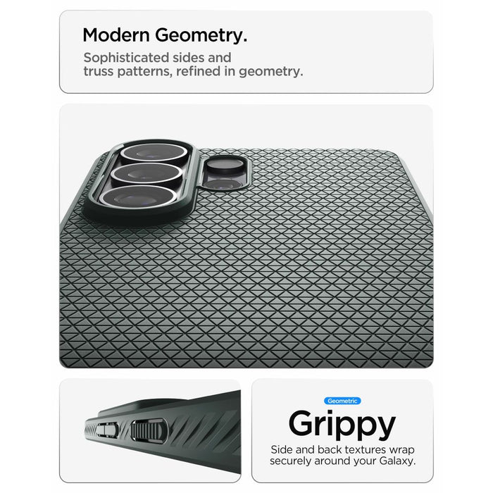 Калъф Spigen Liquid Air Mag MagSafe за Samsung Galaxy S26 Ultra - зелен