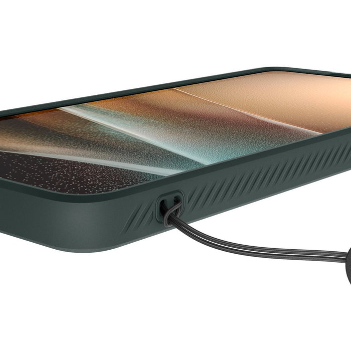 Калъф Spigen Liquid Air Mag MagSafe за Samsung Galaxy S26 Ultra - зелен