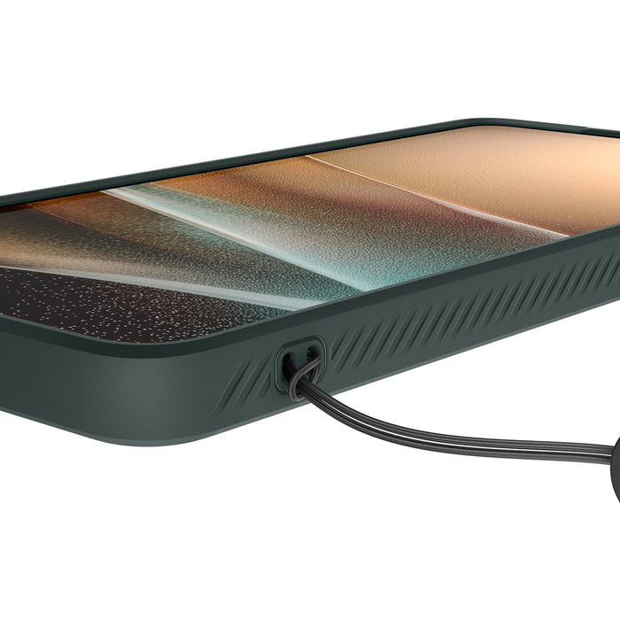 Калъф Spigen Liquid Air Mag MagSafe за Samsung Galaxy S26 Ultra - зелен