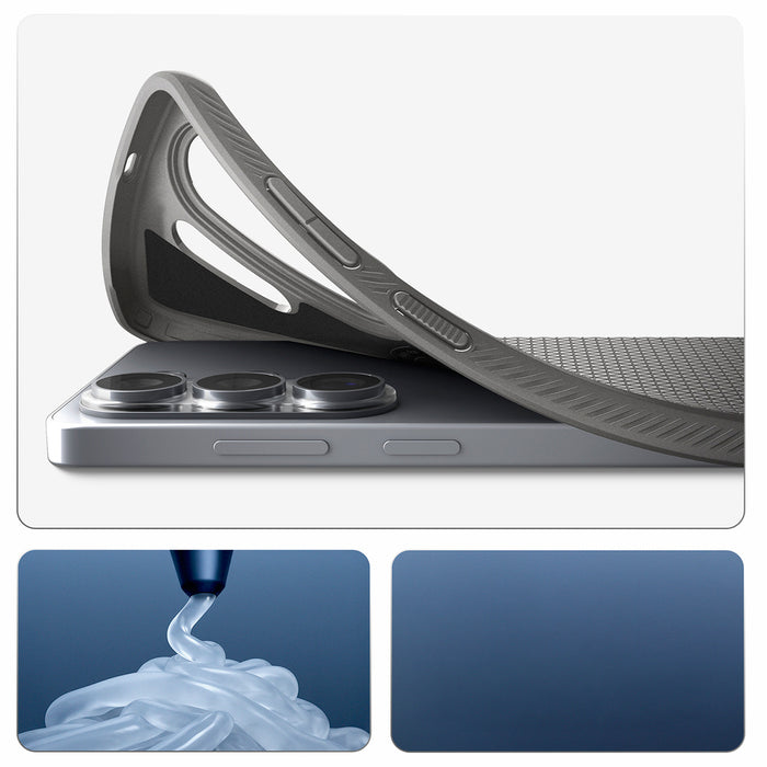 Калъф Spigen Liquid Air Mag MagSafe за Samsung Galaxy S26 Ultra - сив