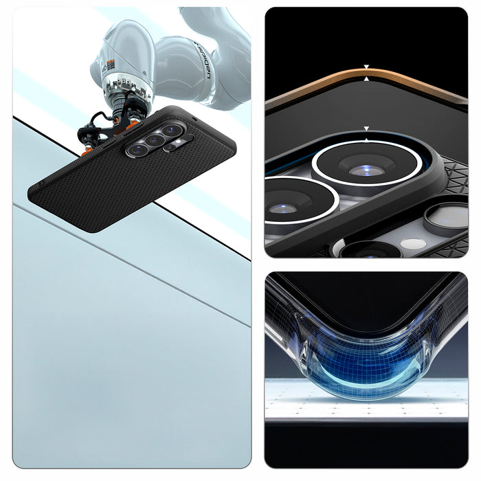 Калъф Spigen Liquid Air Mag MagSafe за Samsung Galaxy S26 Ultra - черен