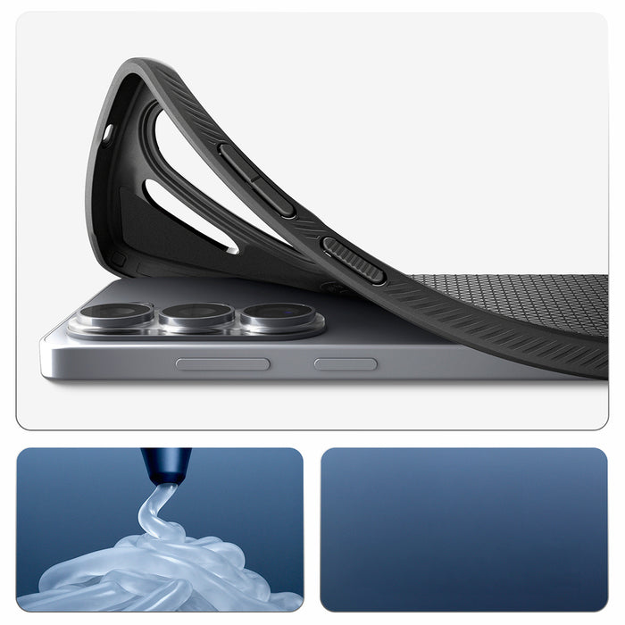 Калъф Spigen Liquid Air Mag MagSafe за Samsung Galaxy S26 Ultra - черен