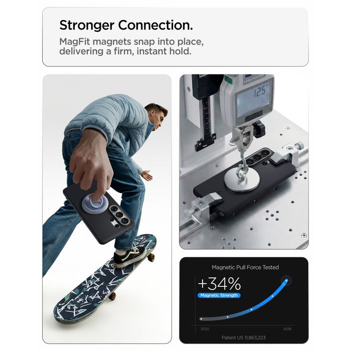 Калъф Spigen Nano Pop Mag MagSafe за Samsung Galaxy S26 Ultra - черен