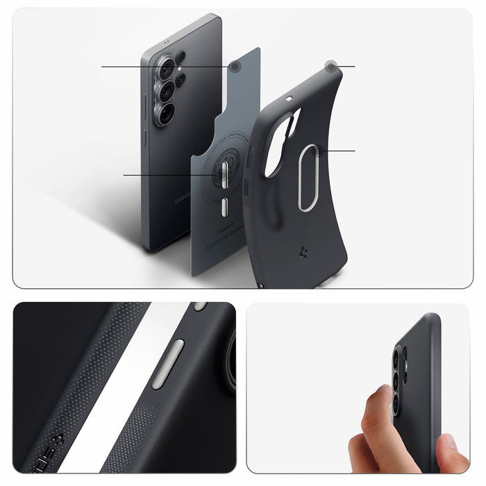 Калъф Spigen Nano Pop Mag MagSafe за Samsung Galaxy S26 Ultra - черен