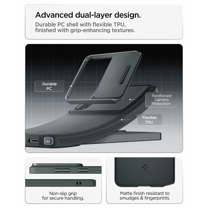 Калъф Spigen Optic Armor за Samsung Galaxy S26 Ultra - зелен