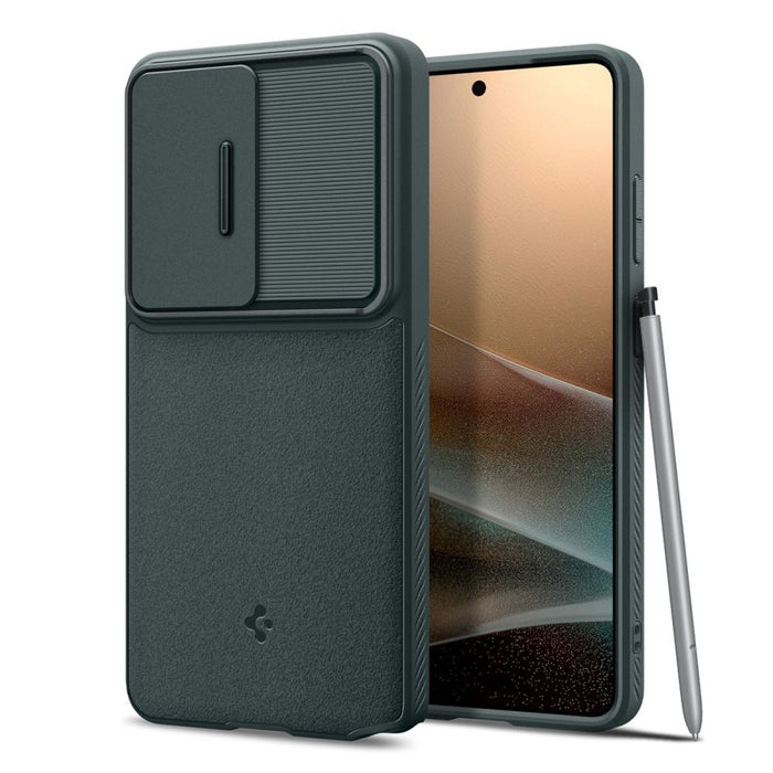 Калъф Spigen Optic Armor за Samsung Galaxy S26 Ultra - зелен