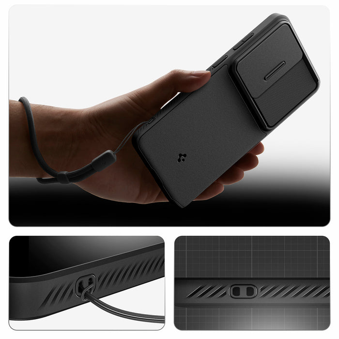 Калъф Spigen Optic Armor за Samsung Galaxy S26 Ultra - черен