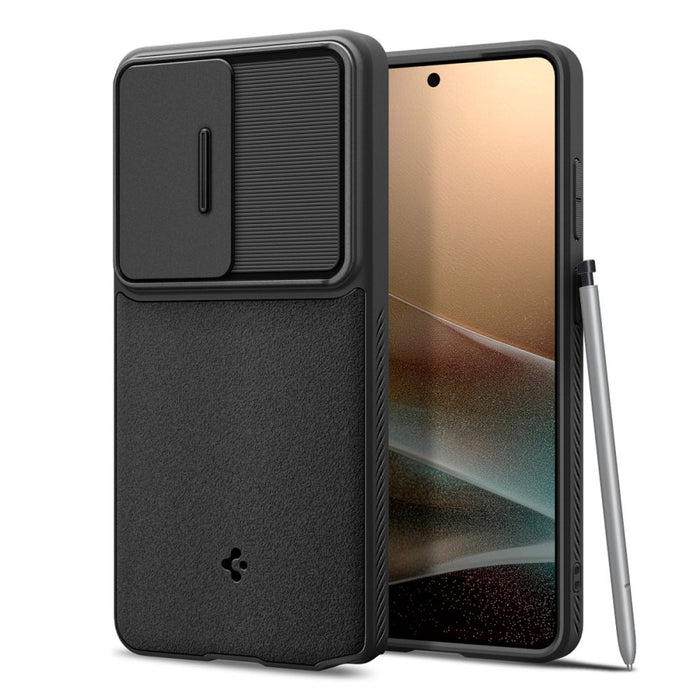 Калъф Spigen Optic Armor за Samsung Galaxy S26 Ultra - черен