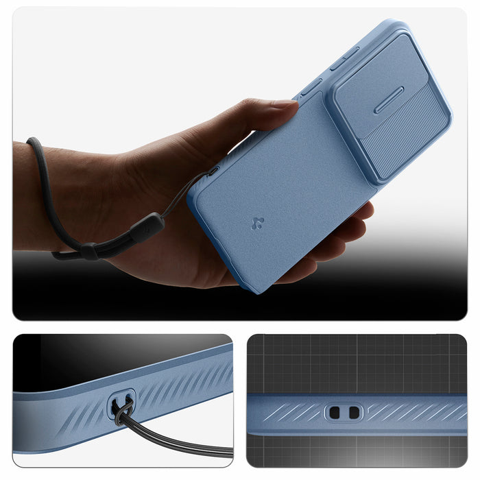 Калъф Spigen Optic Armor за Samsung Galaxy S26 Ultra - син