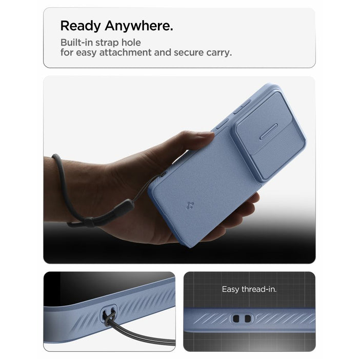 Калъф Spigen Optic Armor за Samsung Galaxy S26 Ultra - син