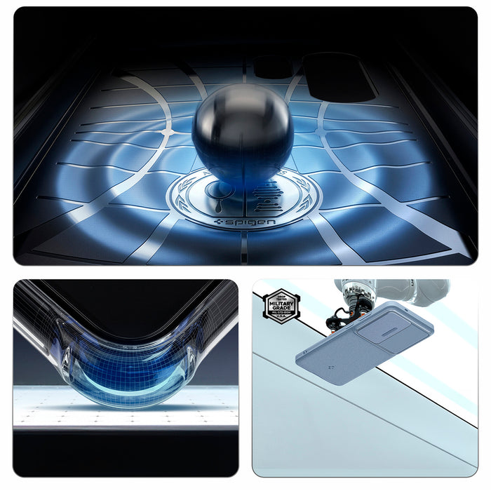 Калъф Spigen Optic Armor за Samsung Galaxy S26 Ultra - син