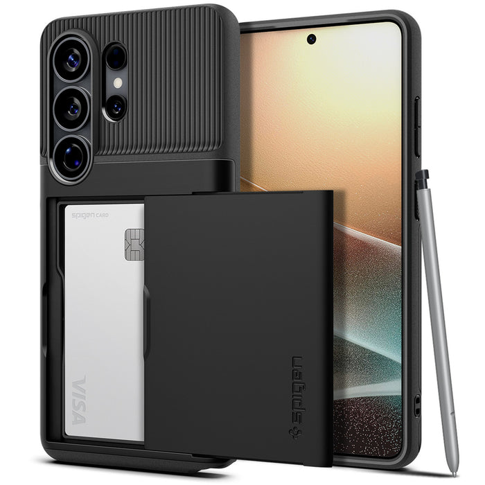 Калъф Spigen Slim Armor CS за Samsung Galaxy S26 Ultra - черен