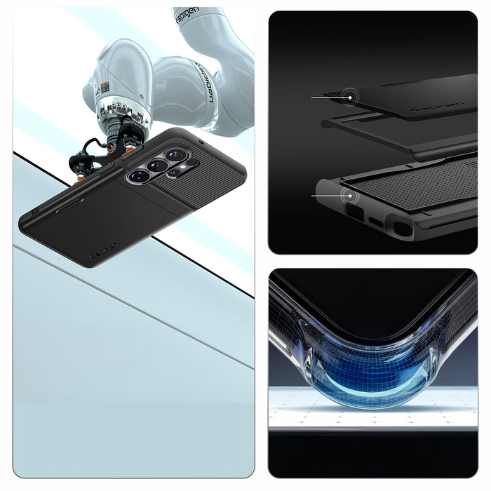 Калъф Spigen Slim Armor CS за Samsung Galaxy S26 Ultra - черен
