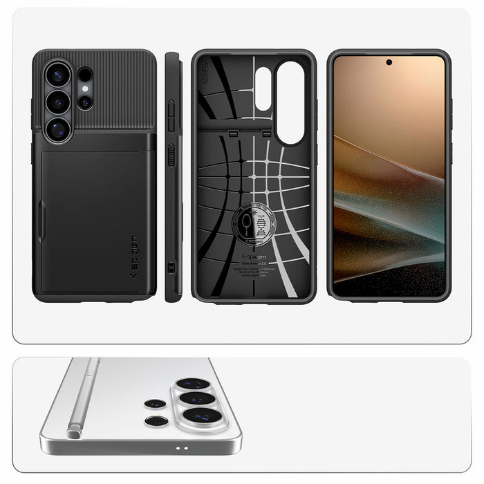 Калъф Spigen Slim Armor CS за Samsung Galaxy S26 Ultra - черен