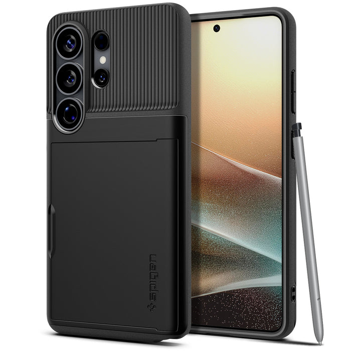 Калъф Spigen Slim Armor CS за Samsung Galaxy S26 Ultra - черен