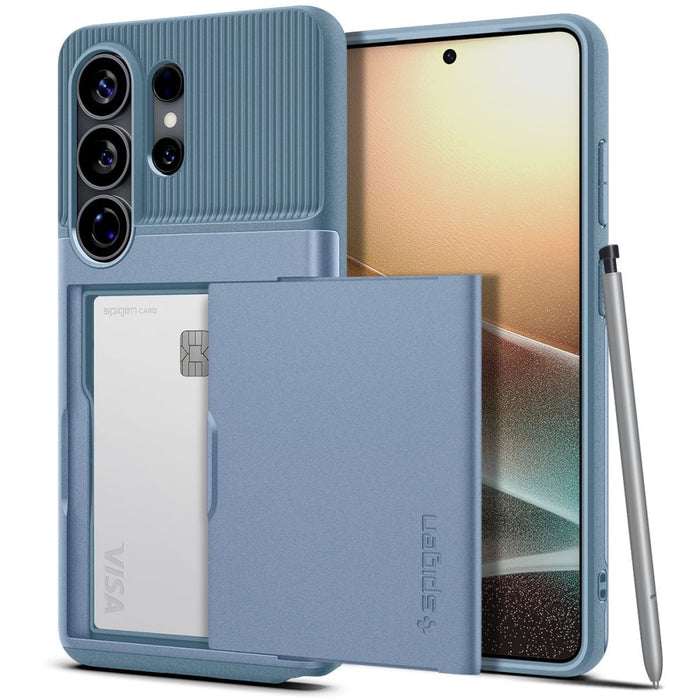 Калъф Spigen Slim Armor CS за Samsung Galaxy S26 Ultra - син