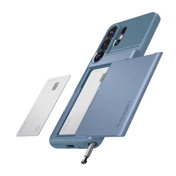 Калъф Spigen Slim Armor CS за Samsung Galaxy S26 Ultra - син