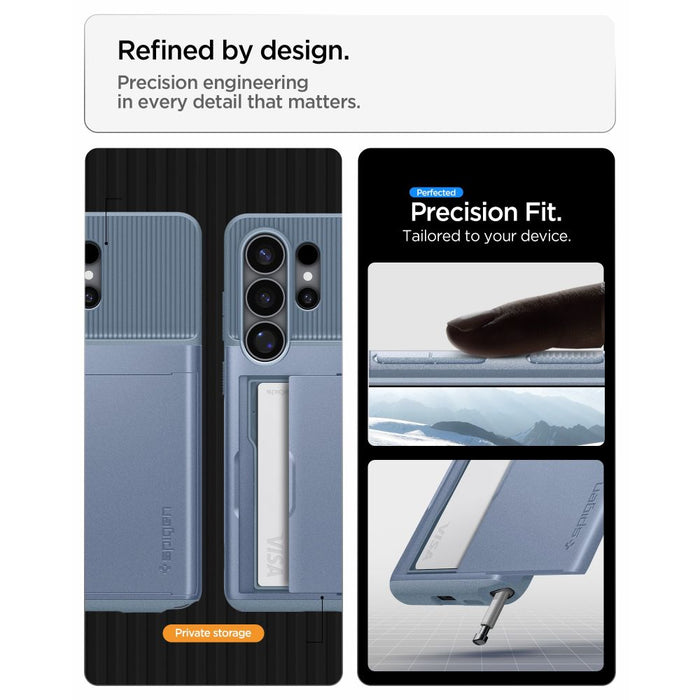 Калъф Spigen Slim Armor CS за Samsung Galaxy S26 Ultra - син