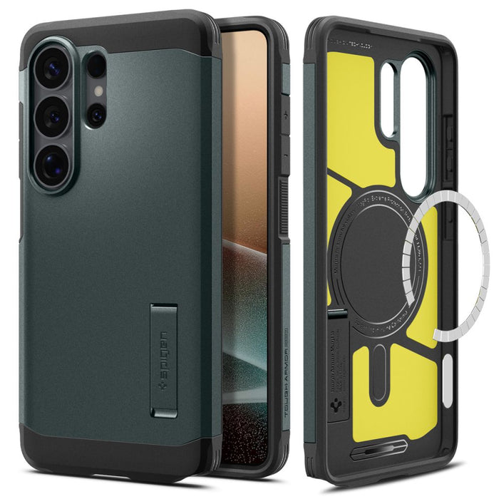 Калъф Spigen Tough Armor Mag MagSafe за Samsung Galaxy S26 Ultra - зелен