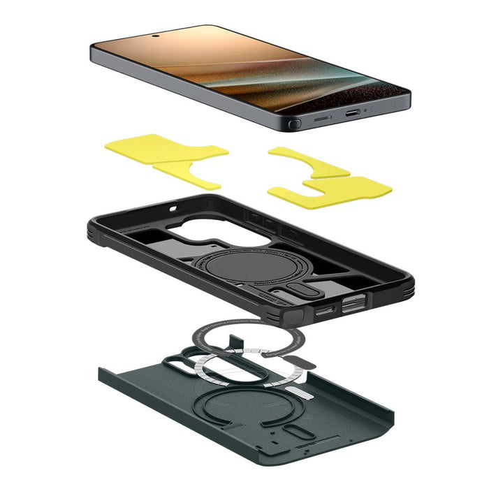 Калъф Spigen Tough Armor Mag MagSafe за Samsung Galaxy S26 Ultra - зелен