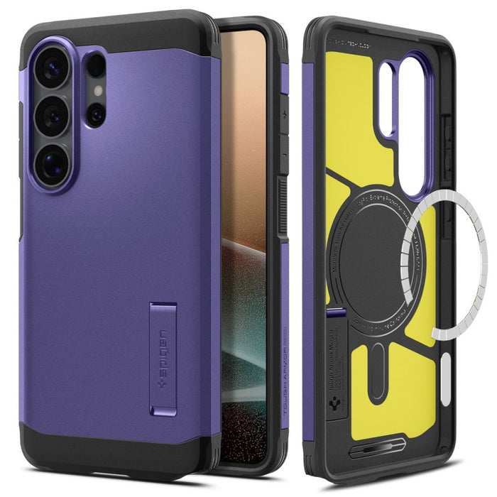 Калъф Spigen Tough Armor Mag MagSafe за Samsung Galaxy S26 Ultra - лилав