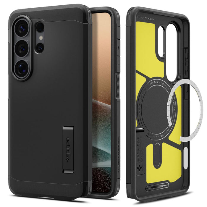 Калъф Spigen Tough Armor Mag MagSafe за Samsung Galaxy S26 Ultra - черен