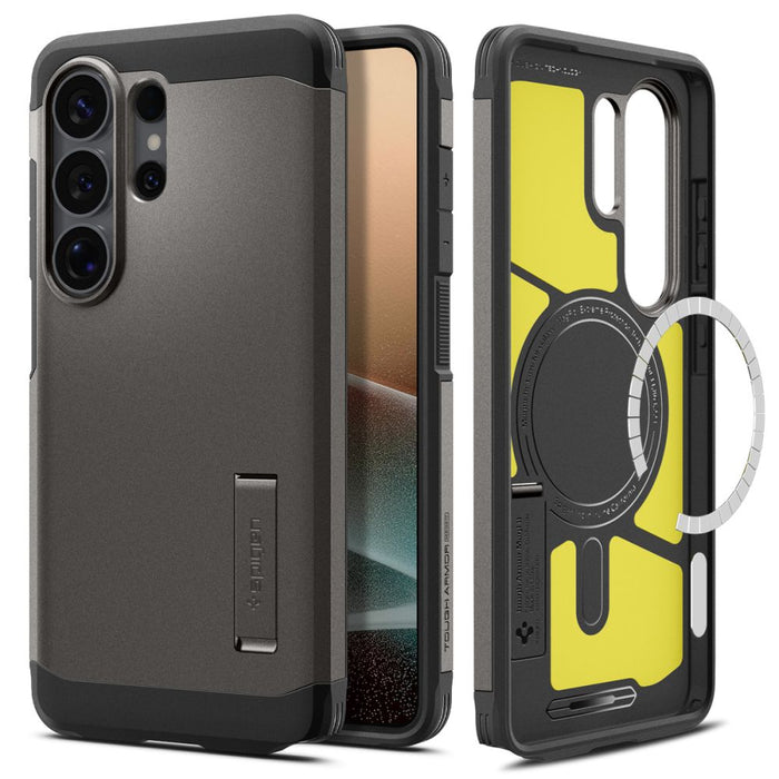 Калъф Spigen Tough Armor Mag MagSafe за Samsung Galaxy S26 Ultra - сив