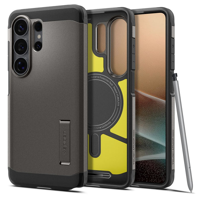 Калъф Spigen Tough Armor Mag MagSafe за Samsung Galaxy S26 Ultra - сив