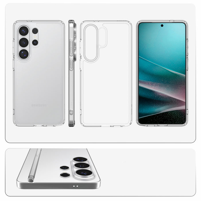 Хибриден калъф Spigen Ultra за Samsung Galaxy S26 Ultra - прозрачен