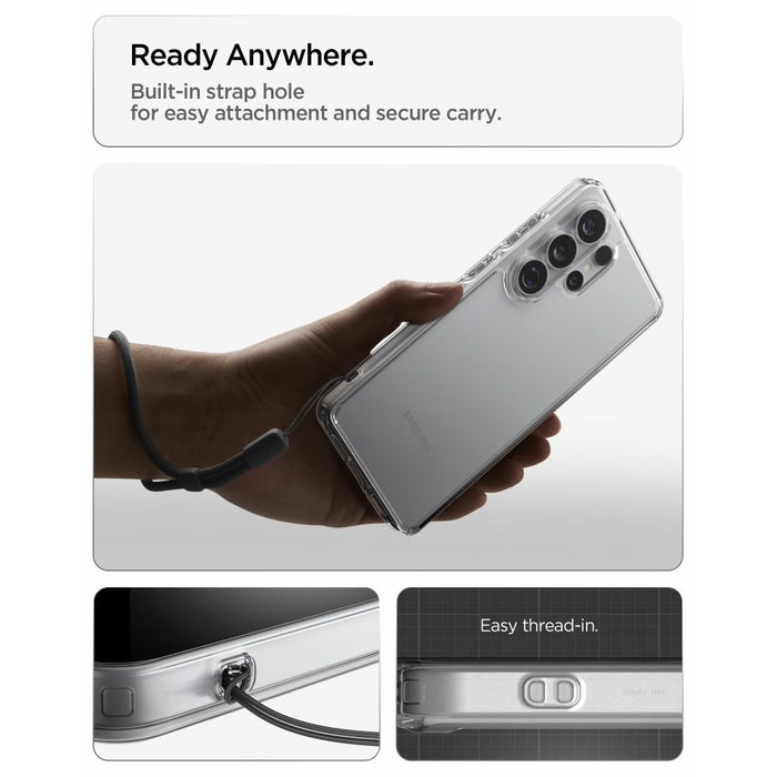 Хибриден калъф Spigen Ultra за Samsung Galaxy S26 Ultra - прозрачен