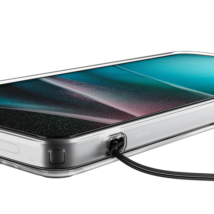 Калъф Spigen Ultra Hybrid Mag MagSafe за Samsung Galaxy S26 Ultra - прозрачен и бял