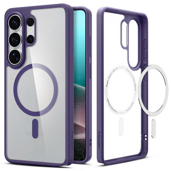 Калъф Spigen Ultra Hybrid Mag MagSafe за Samsung Galaxy S26 Ultra - прозрачен, тъмносин