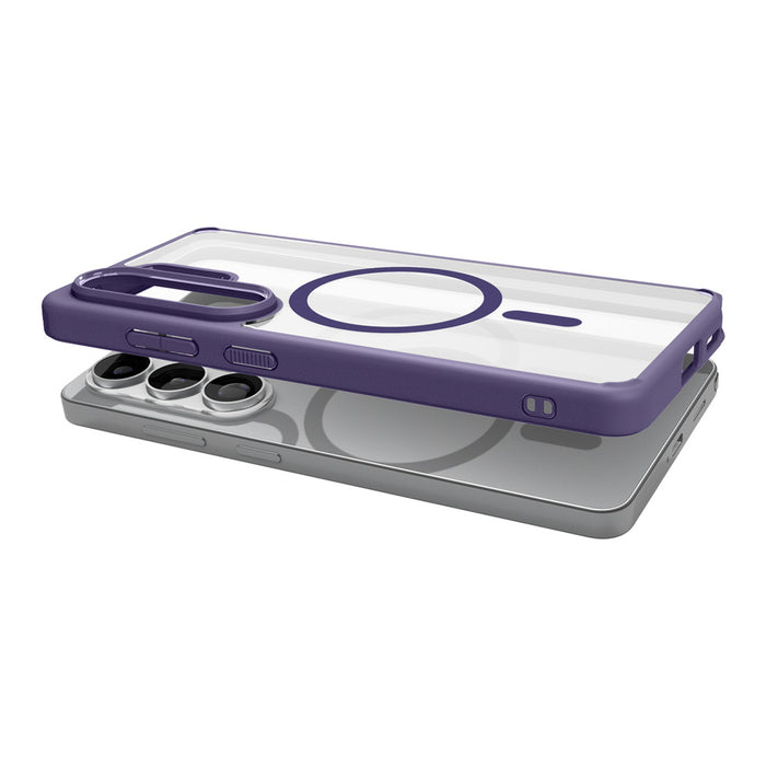 Калъф Spigen Ultra Hybrid Mag MagSafe за Samsung Galaxy S26 Ultra - прозрачен, тъмносин