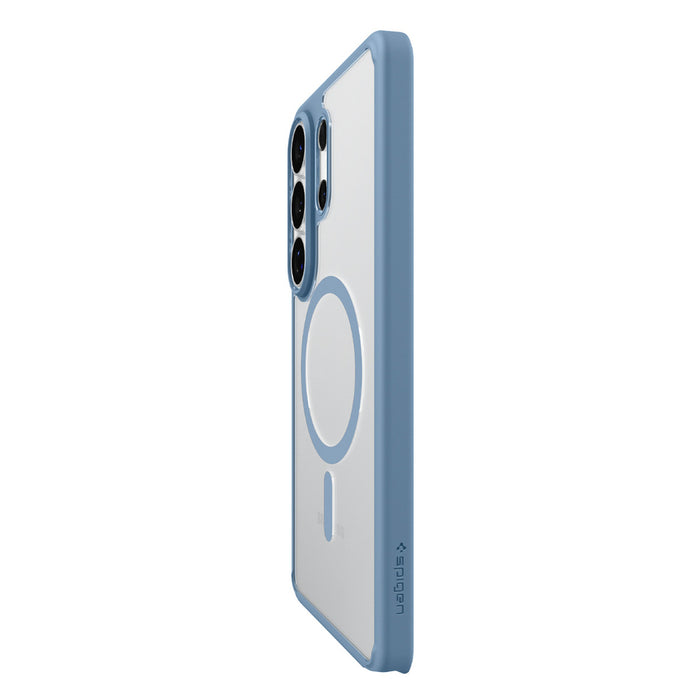 Калъф Spigen Ultra Hybrid Mag MagSafe за Samsung Galaxy S26 Ultra - прозрачен син