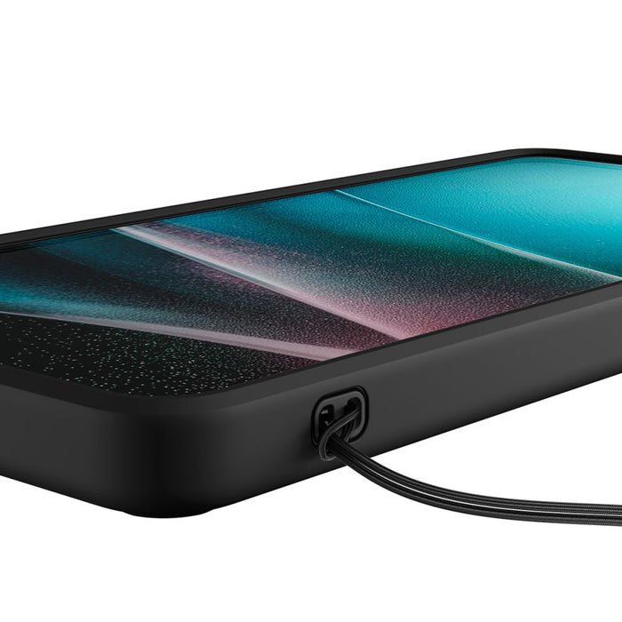 Калъф Spigen Ultra Hybrid Mag MagSafe за Samsung Galaxy S26 Ultra - прозрачен черен