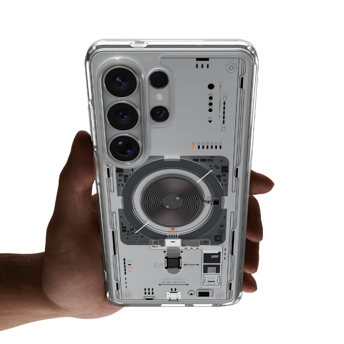 Калъф Spigen Ultra Hybrid Mag MagSafe за Samsung Galaxy S26 Ultra Neo One - прозрачен