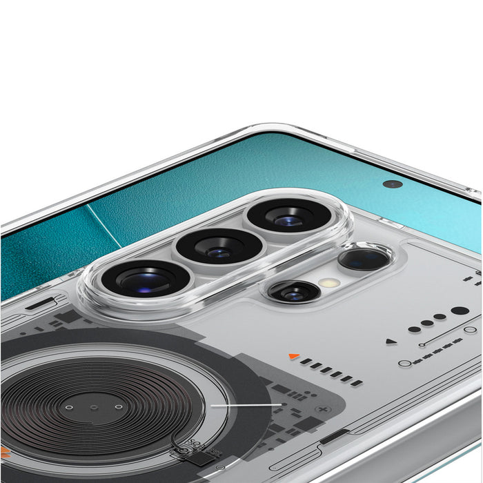 Калъф Spigen Ultra Hybrid Mag MagSafe за Samsung Galaxy S26 Ultra Neo One - прозрачен