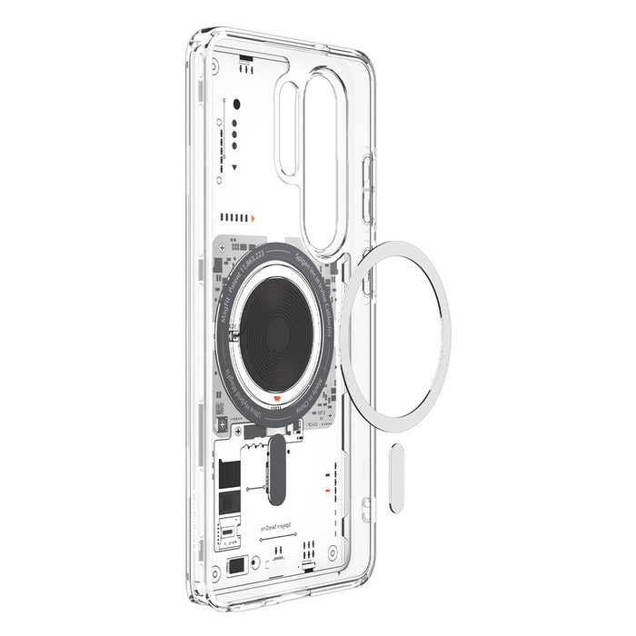 Калъф Spigen Ultra Hybrid Mag MagSafe за Samsung Galaxy S26 Ultra Neo One - прозрачен