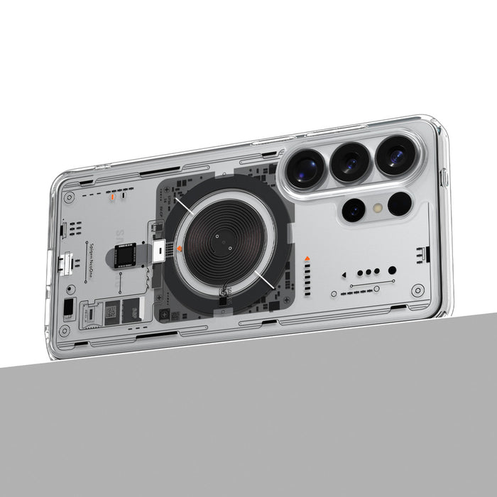 Калъф Spigen Ultra Hybrid Mag MagSafe за Samsung Galaxy S26 Ultra Neo One - прозрачен