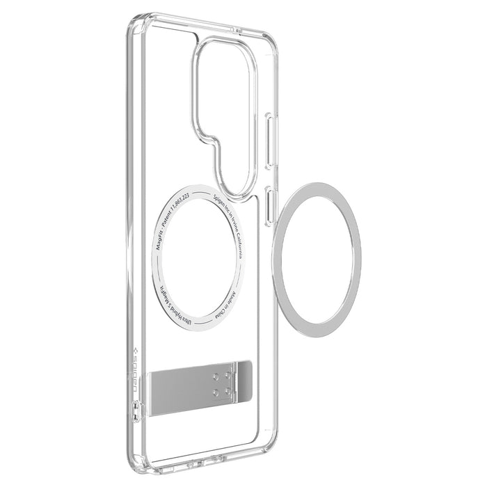 Калъф Spigen Ultra Hybrid S Mag MagSafe за Samsung Galaxy S26 Ultra - прозрачен и бял
