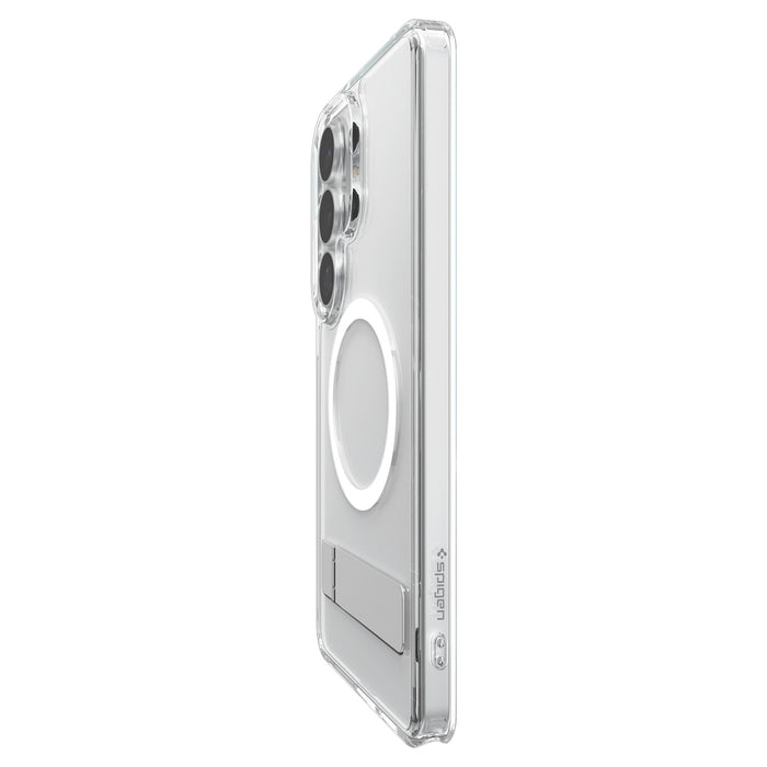 Калъф Spigen Ultra Hybrid S Mag MagSafe за Samsung Galaxy S26 Ultra - прозрачен и бял