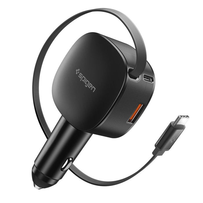Зарядно за кола Spigen EV603BT 60W - черно