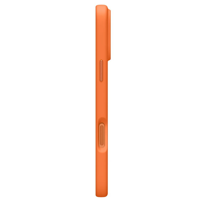 Силиконов калъф Spigen Fit Mag MagSafe за iPhone 17 Pro Max - оранжев