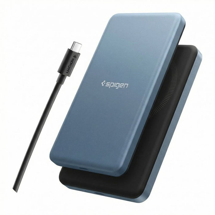 Външна батерия Spigen EA2205MQ Essential MagSafe 5000MAH 22.5W QI2 - тъмносиня