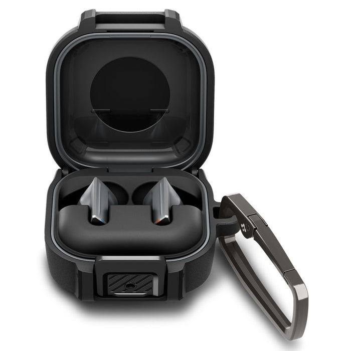 Калъф Spigen Lock Fit за Samsung Galaxy Buds 4 / 4 Pro - матово черен