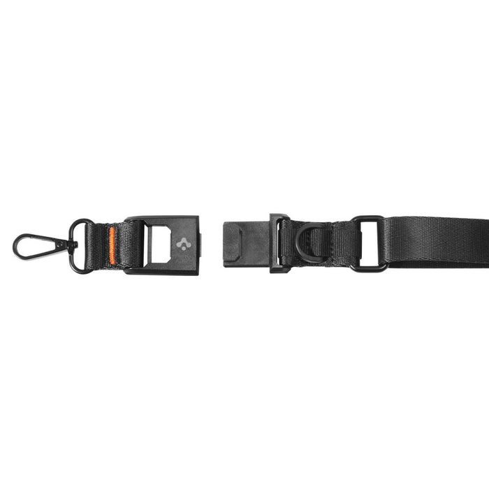 Връзка за телефон Spigen DA30M Stap Crossbody - Черна