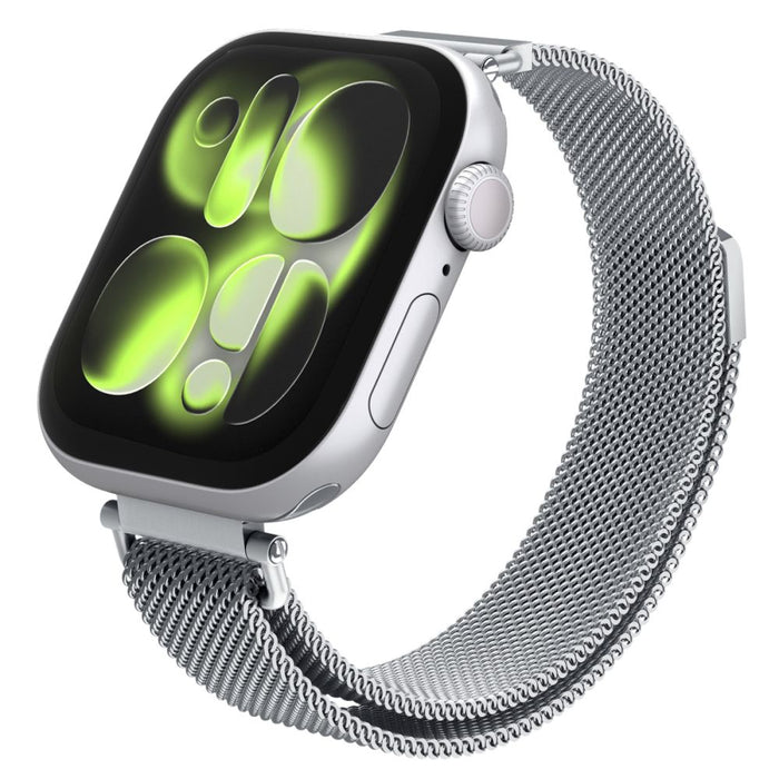 Каишка Spigen WBM4 за Apple Watch (40 / 41 / 42 мм) - сребриста