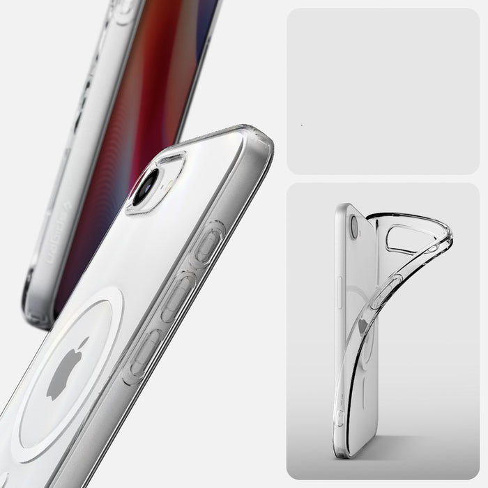 Калъф Spigen Crystal Flex MagSafe за iPhone 17e / 16e - прозрачен